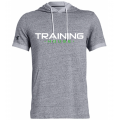 Mens UA Training House Hoodie T-Shirt Gray