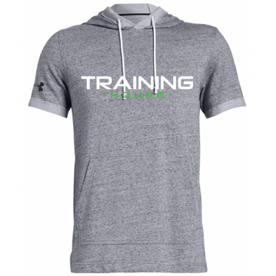 Mens UA Training House Hoodie T-Shirt Gray