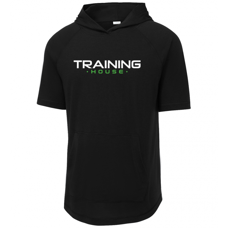 Men's Training House Sport-Tek PosiCharge Short Sleeve Hoodie